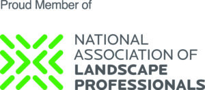 Irrigation system. National Assocaition of Lanscape Professionals logo