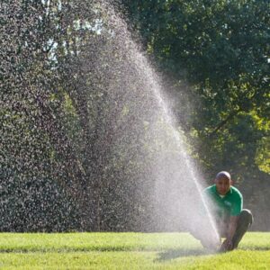 Irrigation System Install June before extreme heat Kohler outdoor