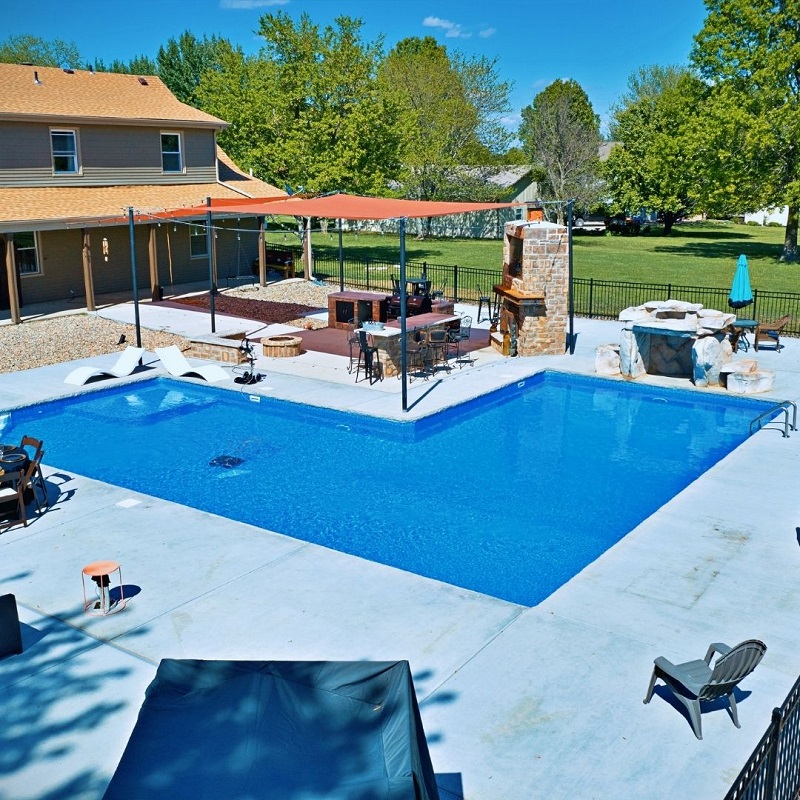 Swimming Pool Installation: Custom Designed - Kohler Pool & Landscape ...