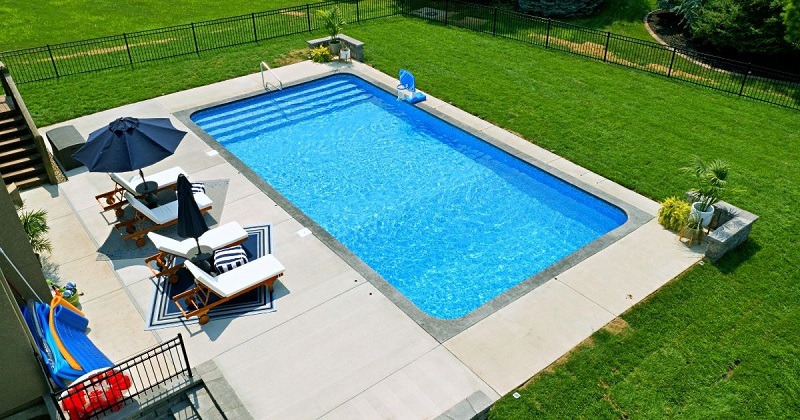 Swimming Pool Installation (Client Photo) Kohler Lawn And Outdoor