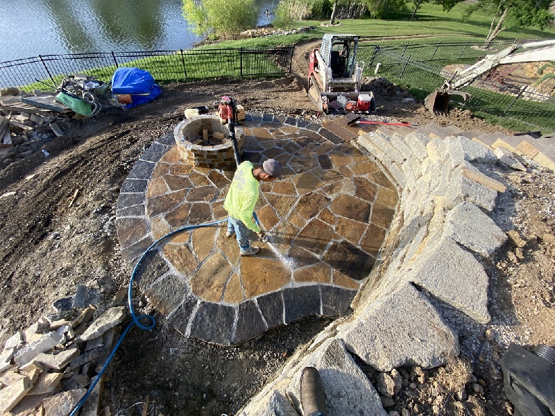 Pavers And Flagstone (Client Photo) Kohler Lawn And Outdoor