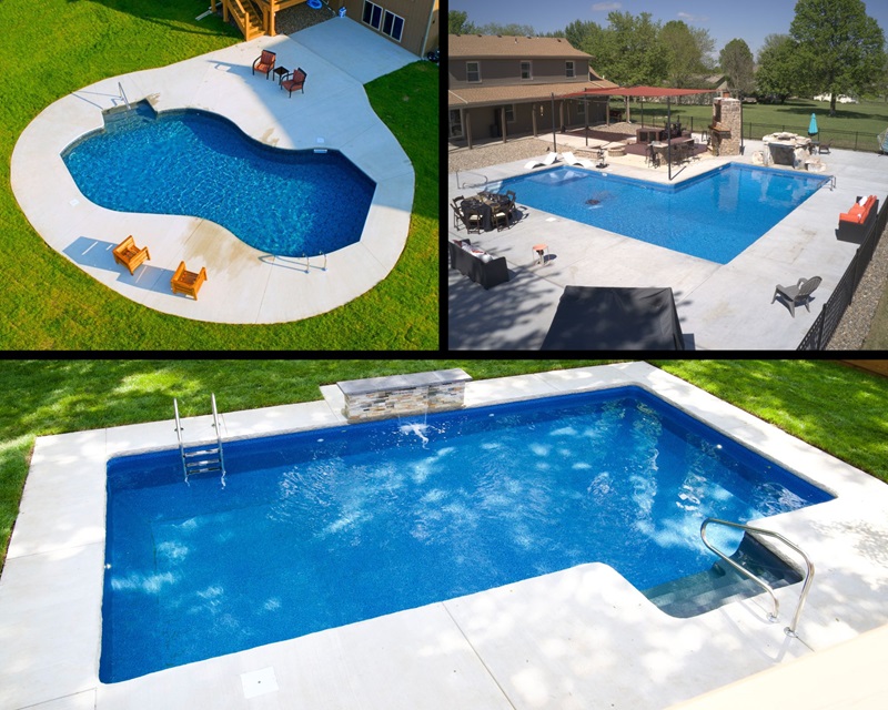 Pool Shapes from Kohler Lawn and Outdoor